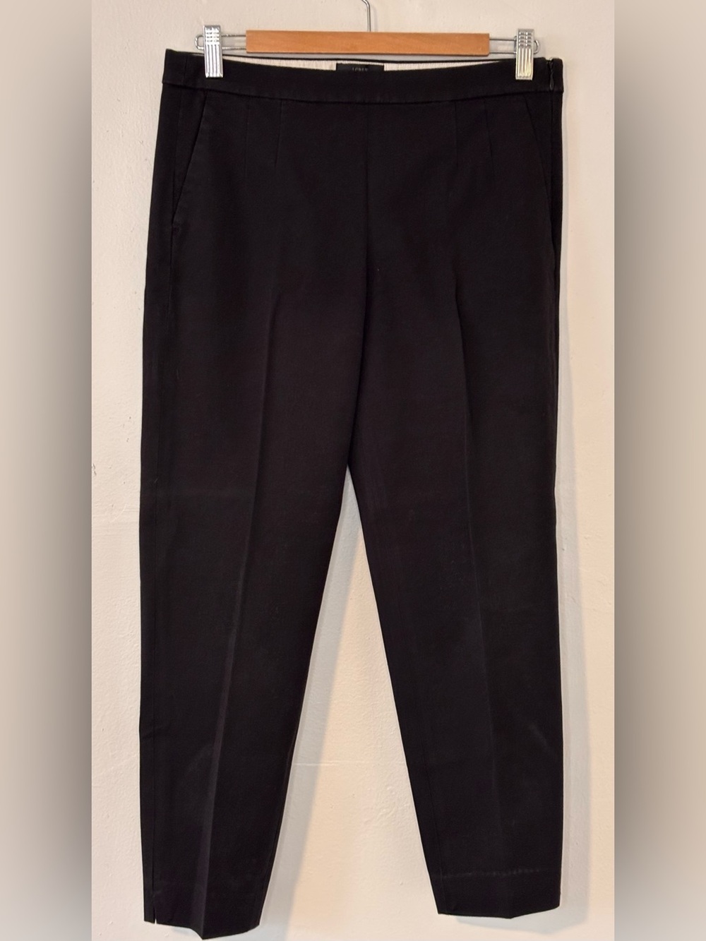 J. Crew Martie Black Cropped Pants Women’s Size 6 - Picture 3 of 12